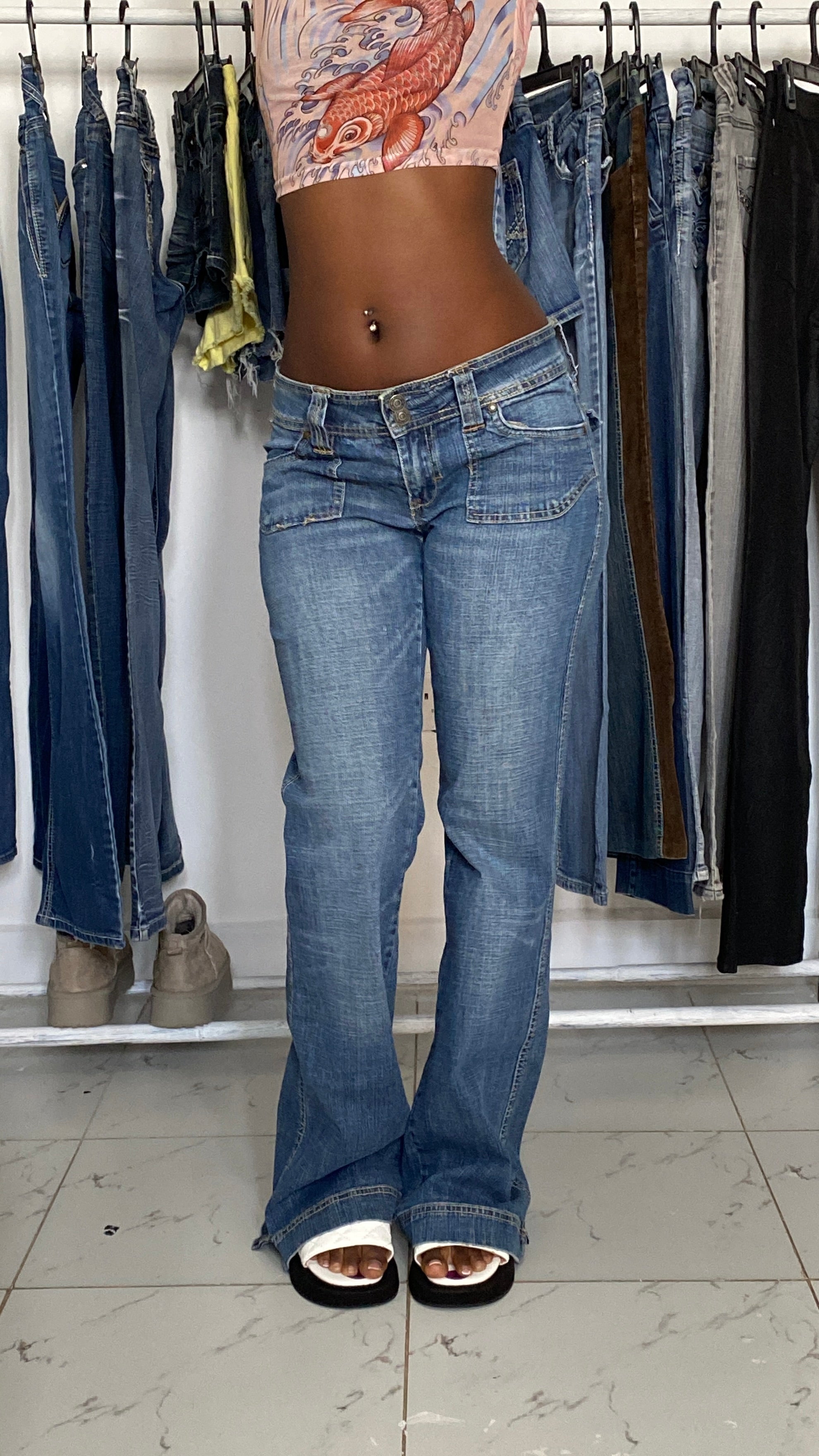 Hydraulic Jeans W 28 H 38 L 41