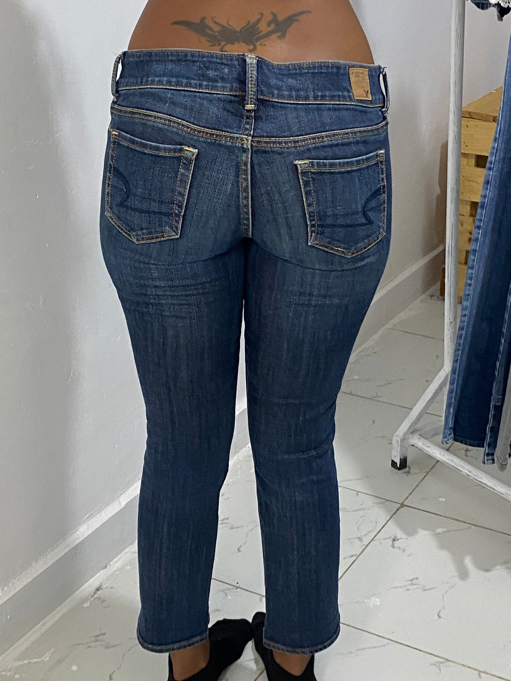 AMERICAN EAGLE CAPRIS W32 H40 L34