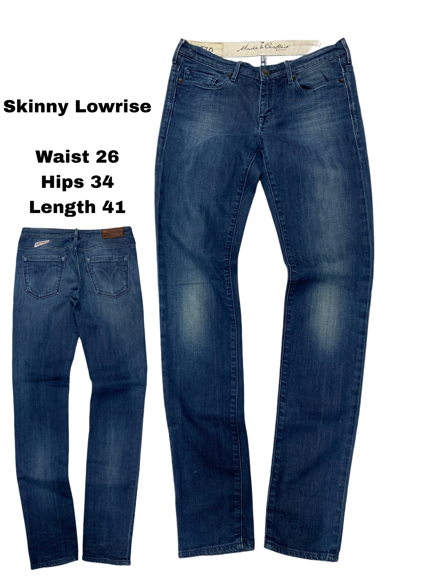 Skinny Levi’s W26 H34 L41