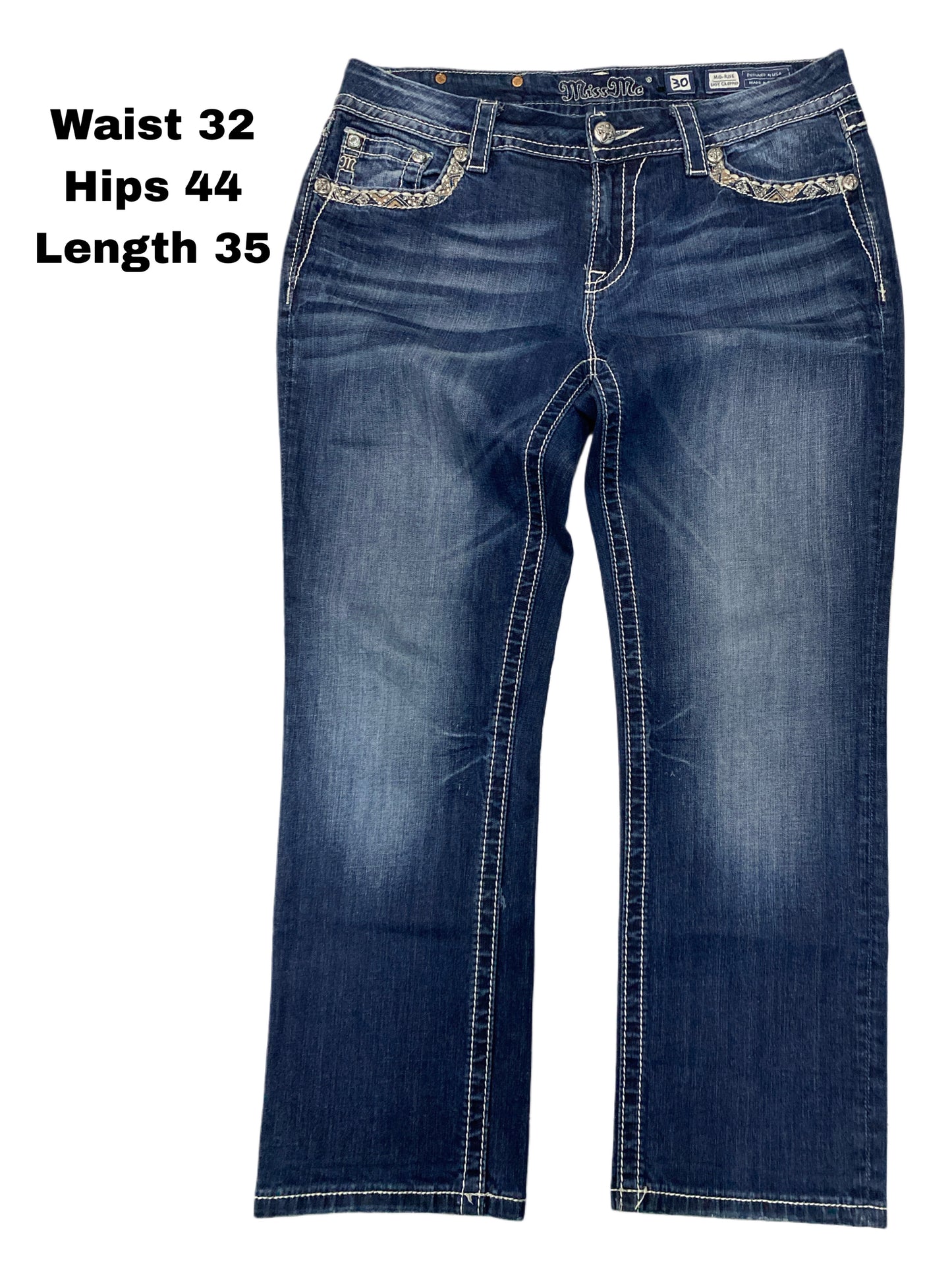 Miss Me Capri W25 H44 L35